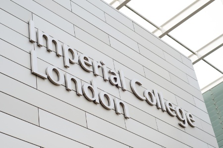 Imperial College London campus sign