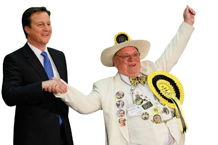 David Cameron and Howling Laud Hope