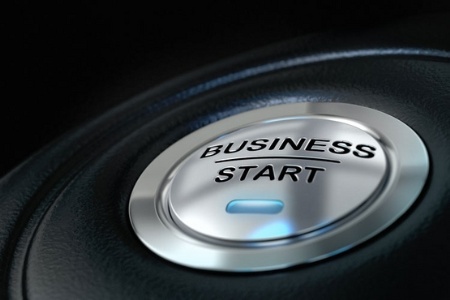 'Business Start'-knapp