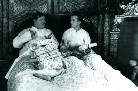 Laurel and Hardy on Christmas Day